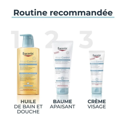 EUCERIN - Atopicontrol huile bain et douche 400 ml | LE PARA