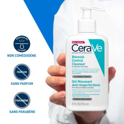 CERAVE - Gel moussant anti imperfections 236 ml | LE PARA