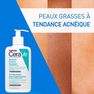 CERAVE - Gel moussant anti imperfections 236 ml | LE PARA