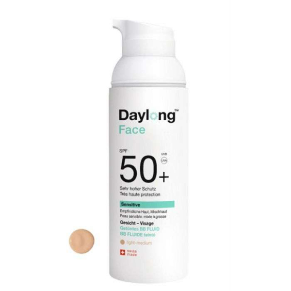 DAYLONG SPRING PHARMA - Sensitive bb fluide spf 50+ teinte light medium 50 ml