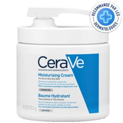 CERAVE - Baume hydratant avec pompe 454 g | LE PARA