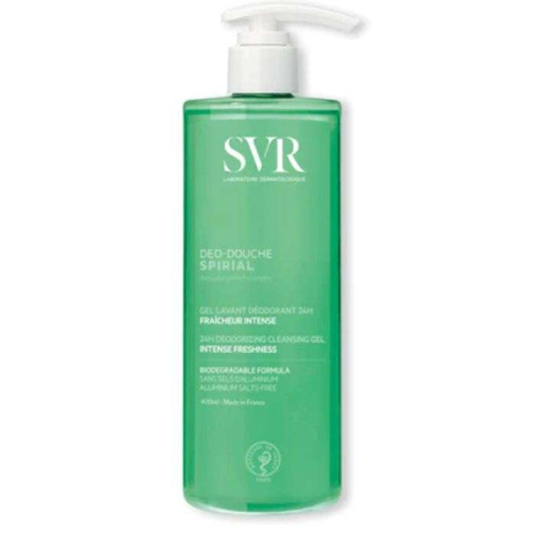 SVR - Spirial deo douche gel lavant deodorant fraicheur intense 400 ml