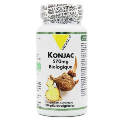 VIT'ALL+ - Konjac 570mg biologique 100 capsules | LE PARA