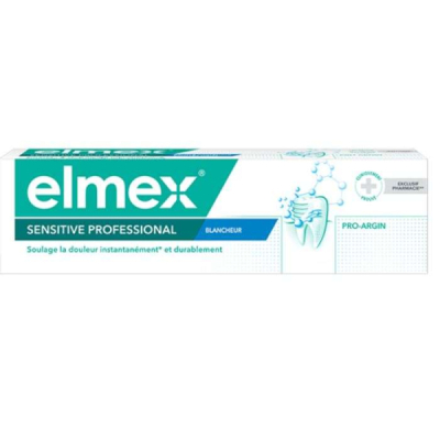 ELMEX - Dentifrice sensitive professional blancheur | LE PARA