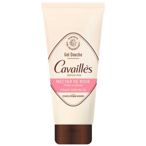 ROGE CAVAILLES - Gel bain et douche nectar de rose peaux sensibles 200 ml