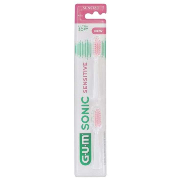 GUM - Sonic sensivital recharge brosse a dents ultra soft ref4111
