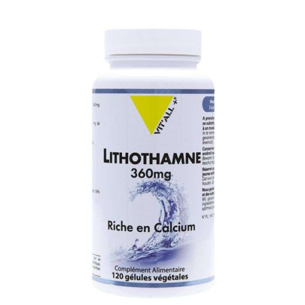 VIT'ALL+ - Lithothamne 360mg 120 gelules