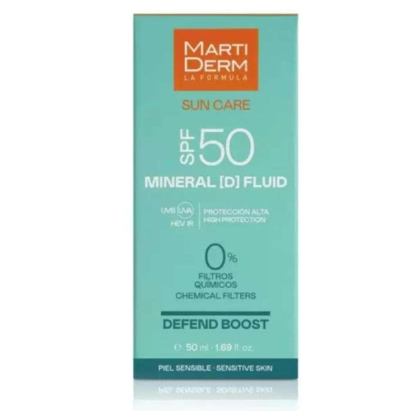 MARTIDERM - Sun care mineral d fluid spf 50 defend boost 50 ml