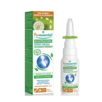 PURESSENTIEL - Respiratoire spray nasal decongestionnant 30