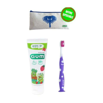 GUM - Trousse kids 3 ans + | LE PARA