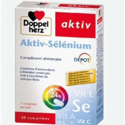 DOPPELHERZ - Aktiv selenium 30 comprimes | LE PARA