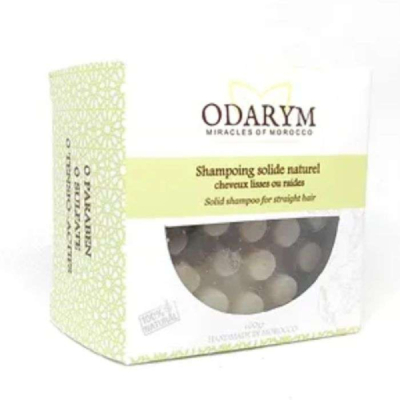 ODARYM - Shampooing solide naturel cheveux lisses ou raides