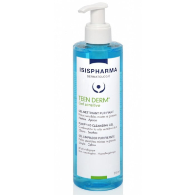 ISISPHARMA - Teen derm gel sensitive 250 ml | LE PARA