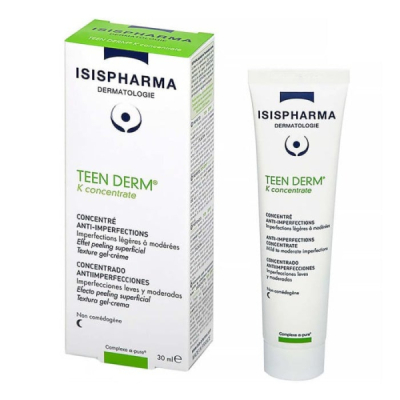 ISISPHARMA - Teen derm k concentrate - serum nuit 30 ml