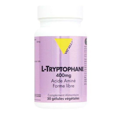 VIT'ALL+ - L tryptophane 400 mg 30 gelules vegetales | LE PARA