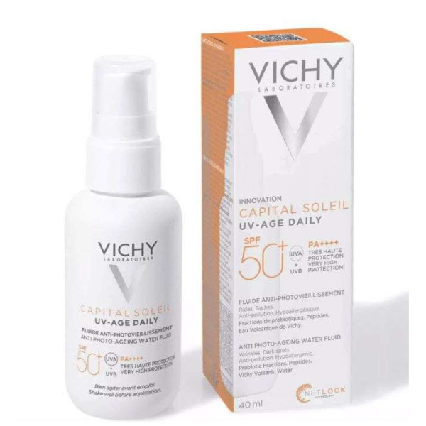 VICHY - Capital soleil uv age daily spf 50 fluide anti photovieillissement 40 ml