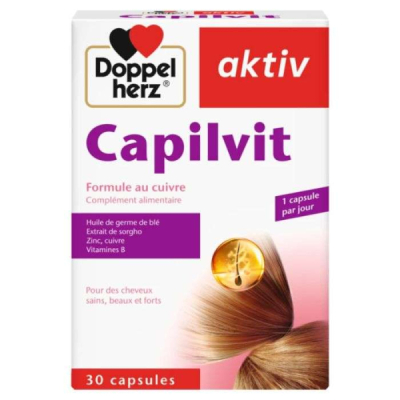 DOPPELHERZ - Aktiv capilvit 30 capsules | LE PARA