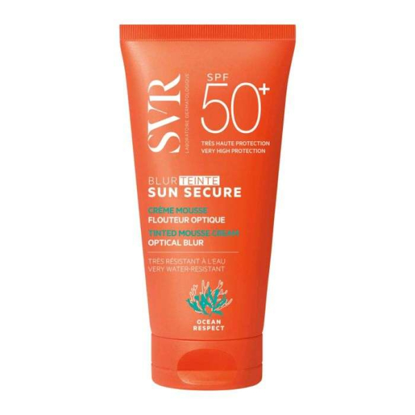 SVR - Sun secure blur teinte spf 50+ creme mousse 50ml