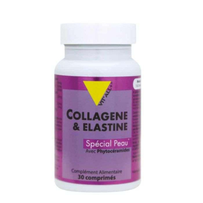 VIT'ALL+ - Collagene et elastine 30 comprimes | LE PARA