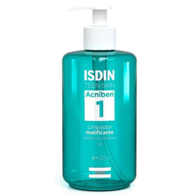 ISDIN - Acniben 1 gel nettoyant matifiant 400 ml | LE PARA