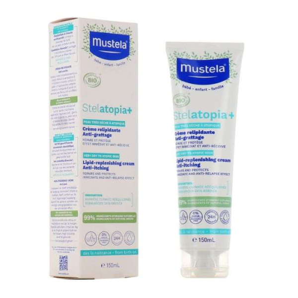 MUSTELA - Stelatopia+ creme relipidante anti-grattage 150ml