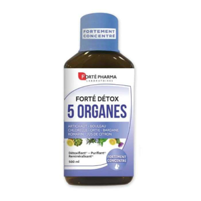 FORTE PHARMA - Forte detox 5 organes complement alimentaire