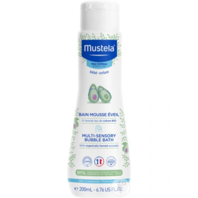 MUSTELA - Bain mousse éveil 200 ml | LE PARA