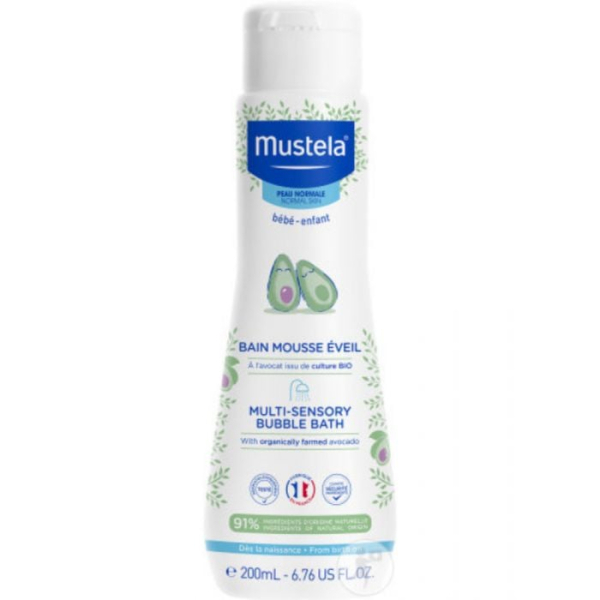MUSTELA - Bain mousse éveil 200 ml