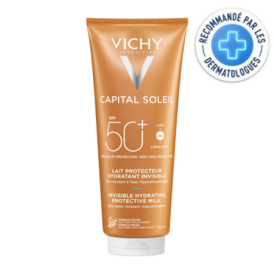 VICHY - Capital soleil lait protecteur hydratant invisible