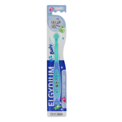 ELGYDIUM - Baby brosse a dent souple 0 a 2 ans petite bebe