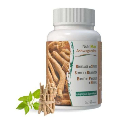 NUTRIMAX - Ashwagandha 60 comprimes doses a 500 mg | LE PARA