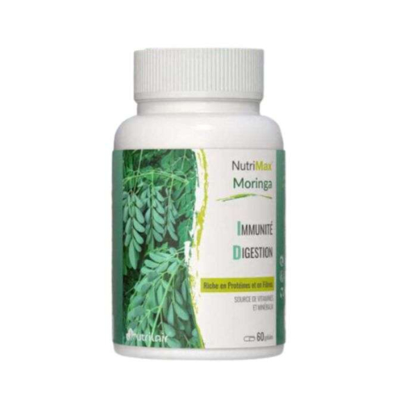 NUTRIMAX - Moringa 60 gelules dosees a 380 g