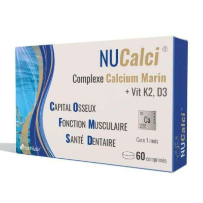 NUTRIMAX - Nucalci complexe calcium marin 60 comprimes