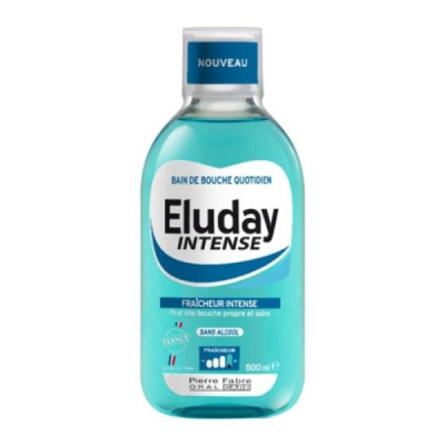 ELGYDIUM - Eluday bain de bouche fraicheur intense 500 ml