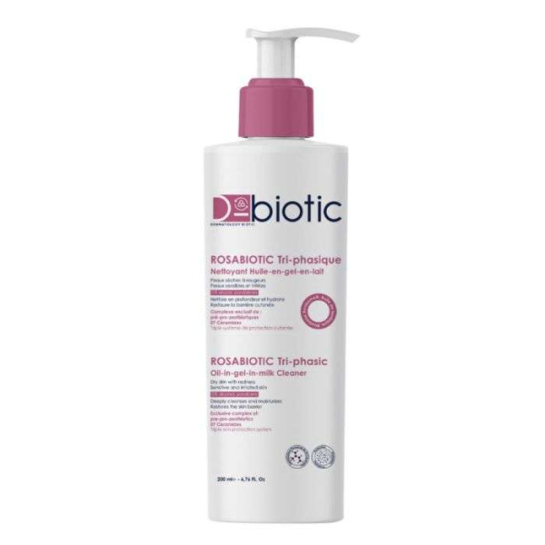 D BIOTIC - Rosabiotic tri phasique nettoyant 200 ml