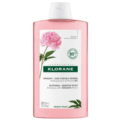 KLORANE - Shampoing apaisant a la pivoine cuir chevelu