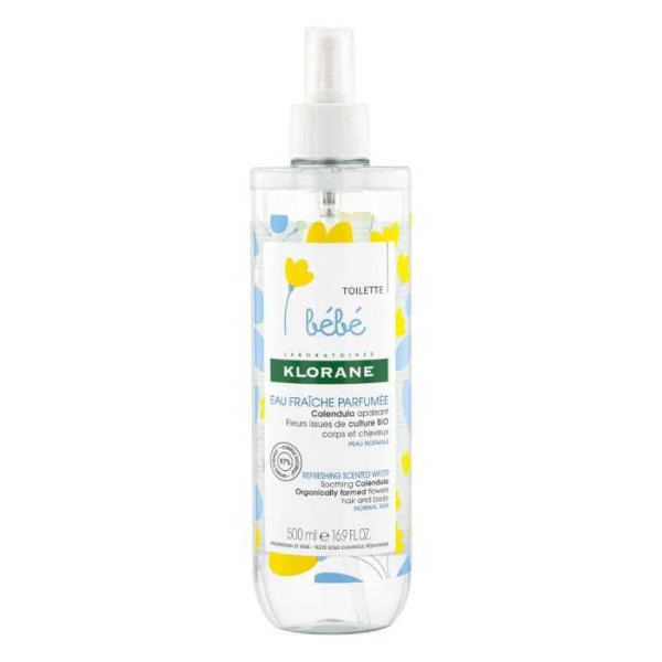 KLORANE - Bebe eau fraiche parfumee au calendula 500 ml