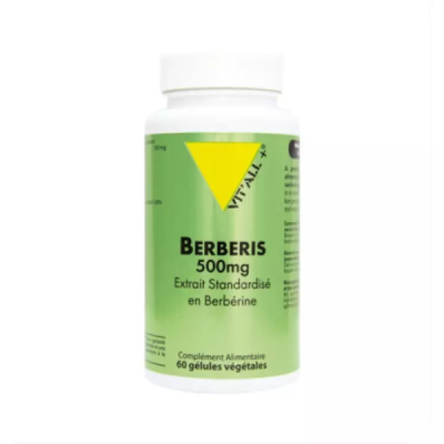 VIT'ALL+ - Berberis 500 mg complement alimentaire 60 gelules