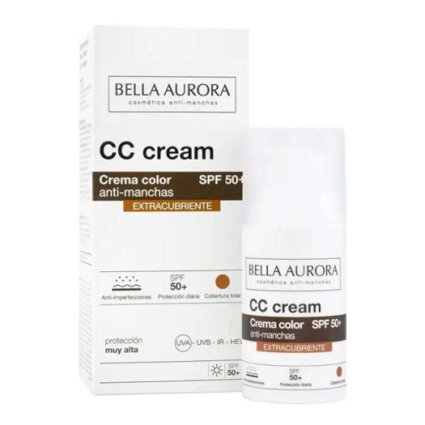 BELLA AURORA - Cc cream anti taches extracouvrantes spf50+ 30 ml