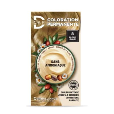 D-CAP - Coloration permanente n 8 blond clair | LE PARA