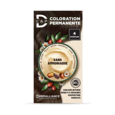 D-CAP - Coloration permanente n 4 chatain | LE PARA