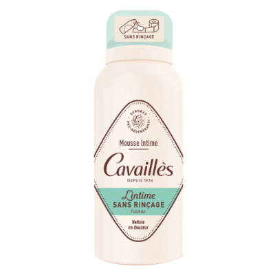 ROGE CAVAILLES - Mousse intime sans rincage fraicheur 100 ml