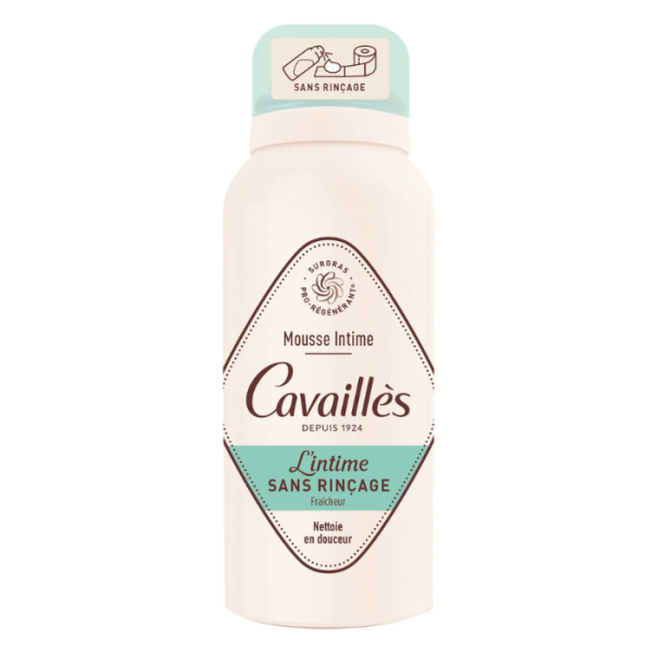 ROGE CAVAILLES - Mousse intime sans rincage fraicheur 100 ml