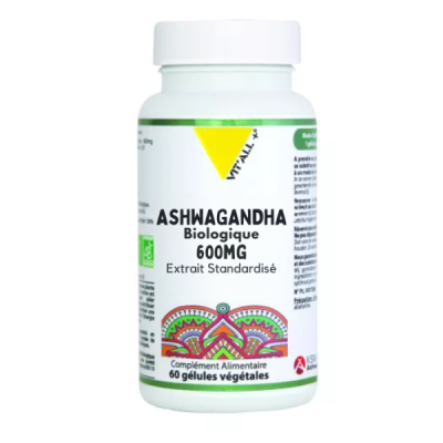 VIT'ALL+ - Ashwagandha biologique 600 mg 60 gelules