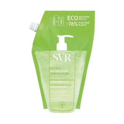 SVR - Sebiaclear gel moussant eco recharge 400 ml | LE PARA