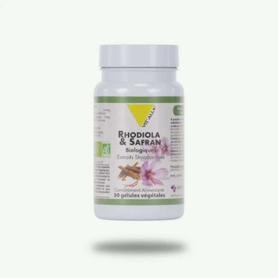 VIT'ALL+ - Rhodiola et safran 30 gelules vegetales | LE PARA