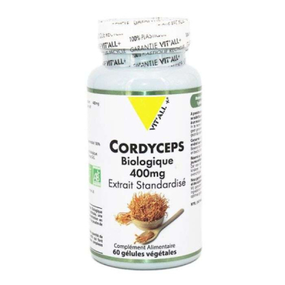 VIT'ALL+ - Cordyceps biologique 400 mg 60 gelules | LE PARA