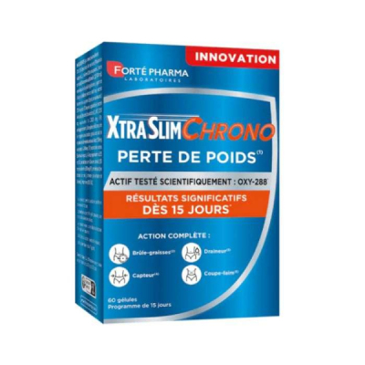 FORTE PHARMA - Xtraslim chrono perte de poids 60 gelules