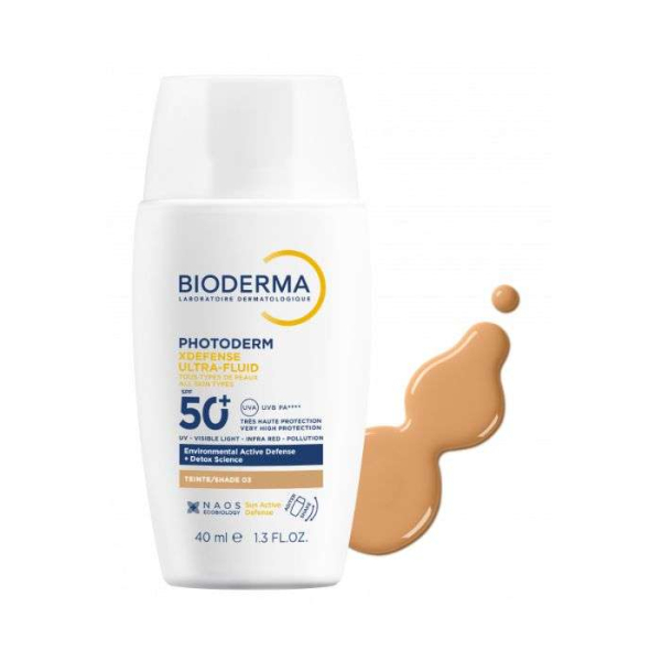 BIODERMA - Photoderm xdefense ultra fluid spf 50+ teinte 03 40 ml