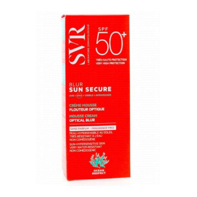 SVR - Blur sun secure creme mousse sans parfum 50ml